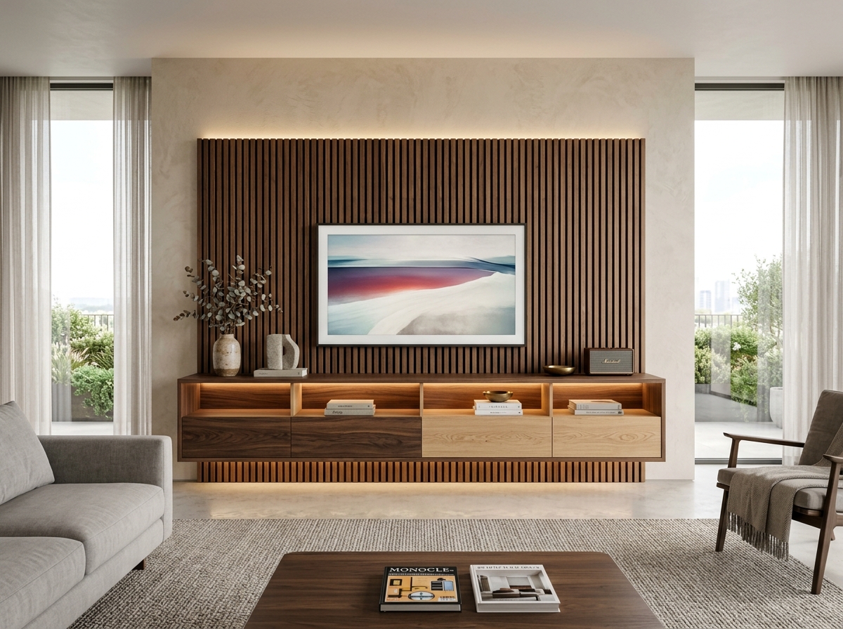 Móveis Planejados para Painel de TV em Maringá